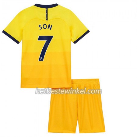 Tottenham Hotspur Son 7 Voetbaltenues Kind Third 2020/21 - SS (+ Korte broeken)